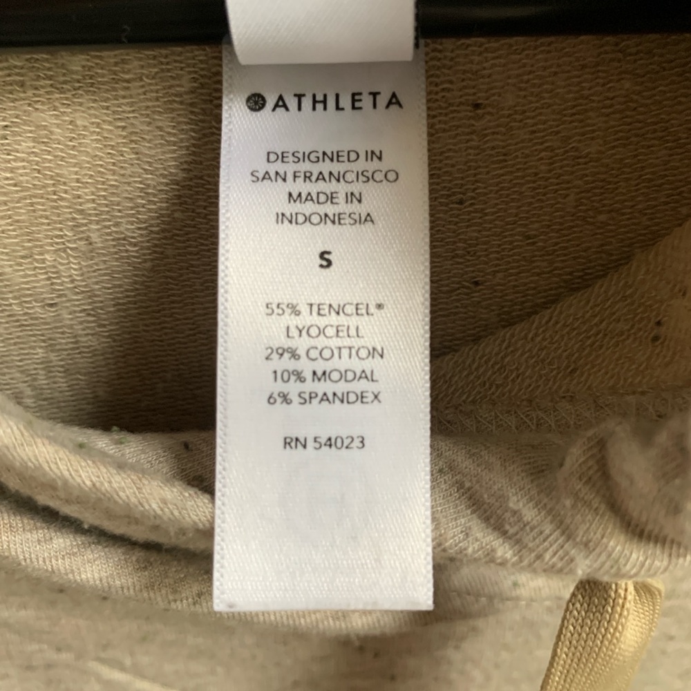 Athleta Cabana Nep Tunic Hoodie Dress Small - Picture 5 of 8